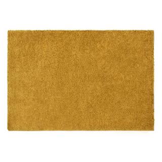 Vente-unique  Tapis Shaggy à poils longs - 200 x 300 cm - Jaune moutarde - MILINIO 