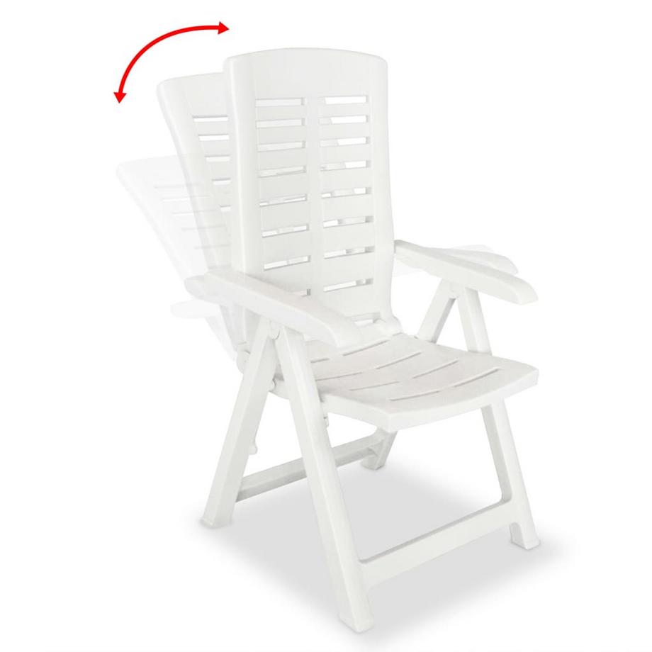 VidaXL sedia da giardino Plastica  