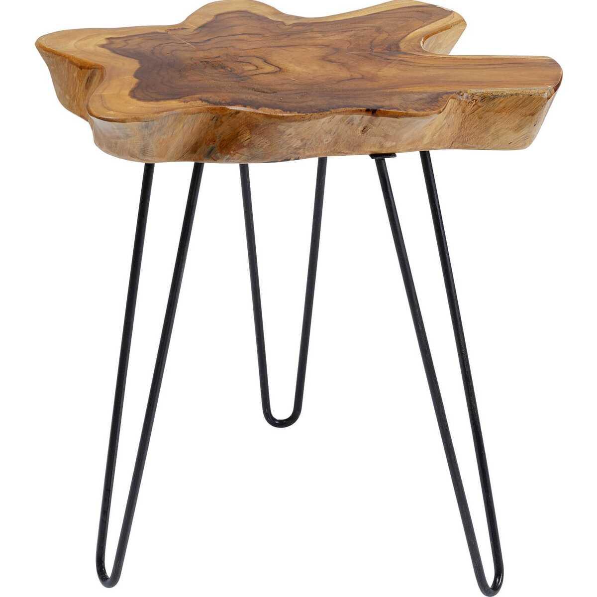 KARE Design Table d&#039;appoint Aspen Nature 50x50  