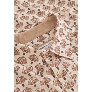 Colours & Sons Camicia Maniche Lunghe Stampata Art Déco  