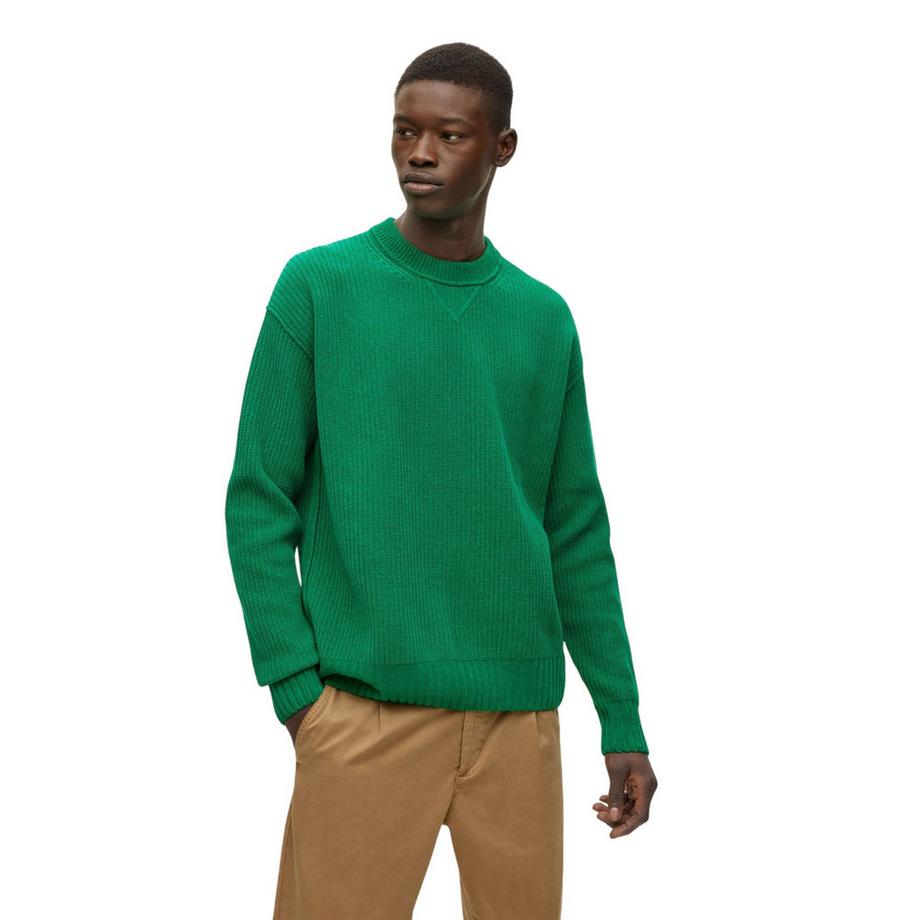BOSS Top In Maglione Regolare A Costine  