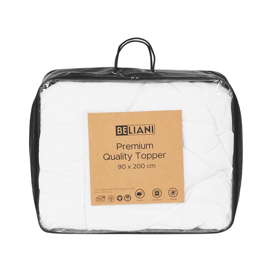 Beliani Protezioni per materassi en Microfibra AIZKORRI  