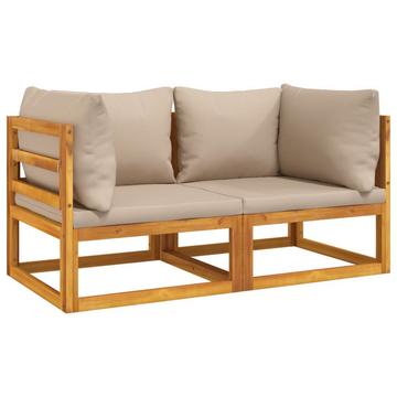 Ecksofa akazienholz