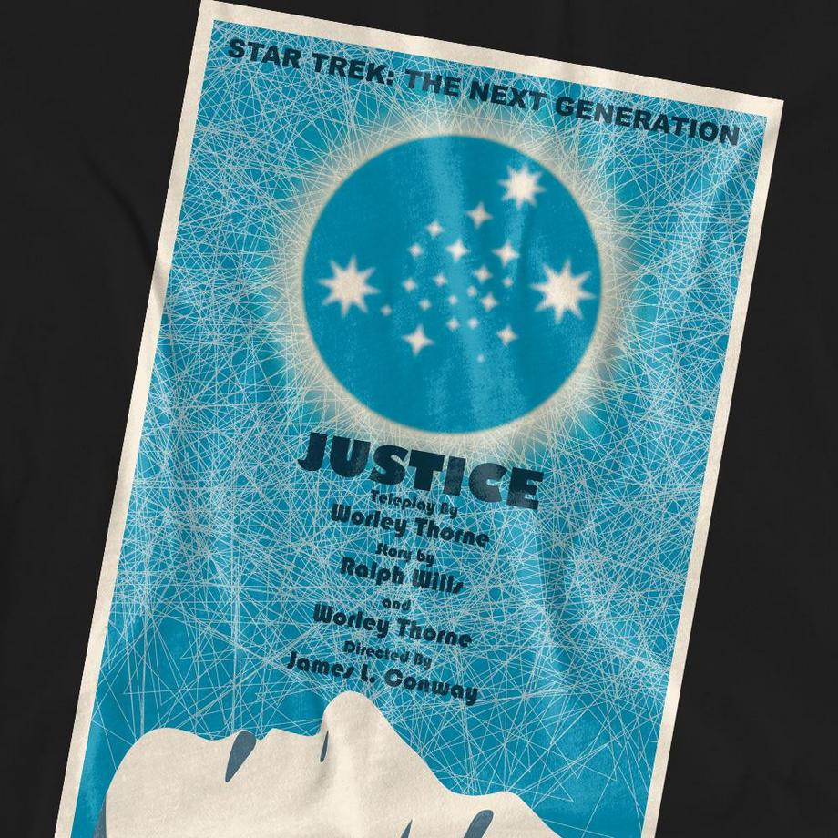 Star Trek Star Trek The Next Generation Staffel 1 Episode 8 Justice T-Shirt  