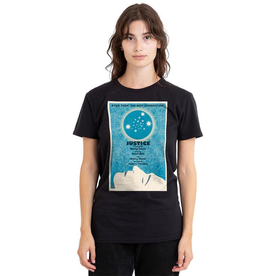 Star Trek Star Trek The Next Generation Staffel 1 Episode 8 Justice T-Shirt  