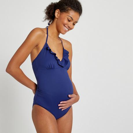 La Redoute Collections  Maillot de bain de grossesse 1 pièce dos-nu 