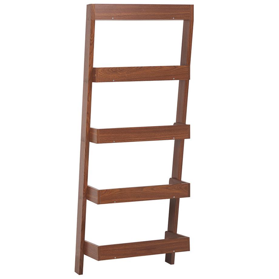 Beliani Regal mit 5 Ebenen aus MDF-Platte Retro MOBILE TRIO  