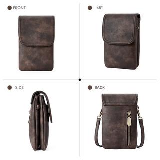 Only-bags.store Handy Umhängetasche Leder, Handy Umhängetasche, Handytasche mit Geldbörse zum Umhängen Handy Umhängetasche Leder, Handy Umhängetasche, Handytasche mit Geldbörse zum Umhängen 