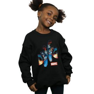 MARVEL  Side By Side Sweatshirt 