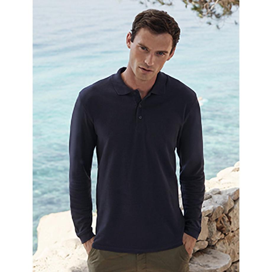 Fruit of the Loom Polo Premium Manches Longues  