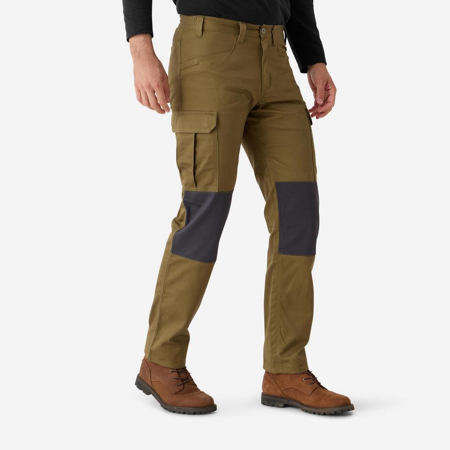 Pantalon cargo à coupe droite
