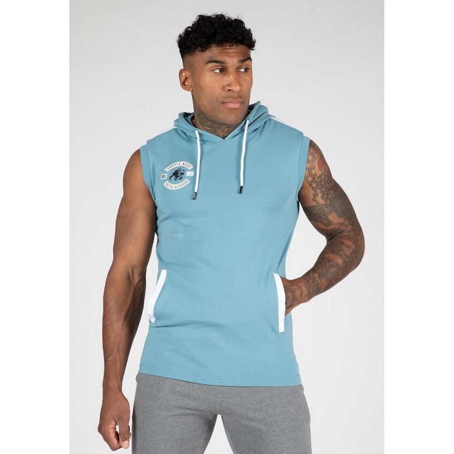 Gorilla Wear Oswego T-shirt à Capuche Sans Manches  