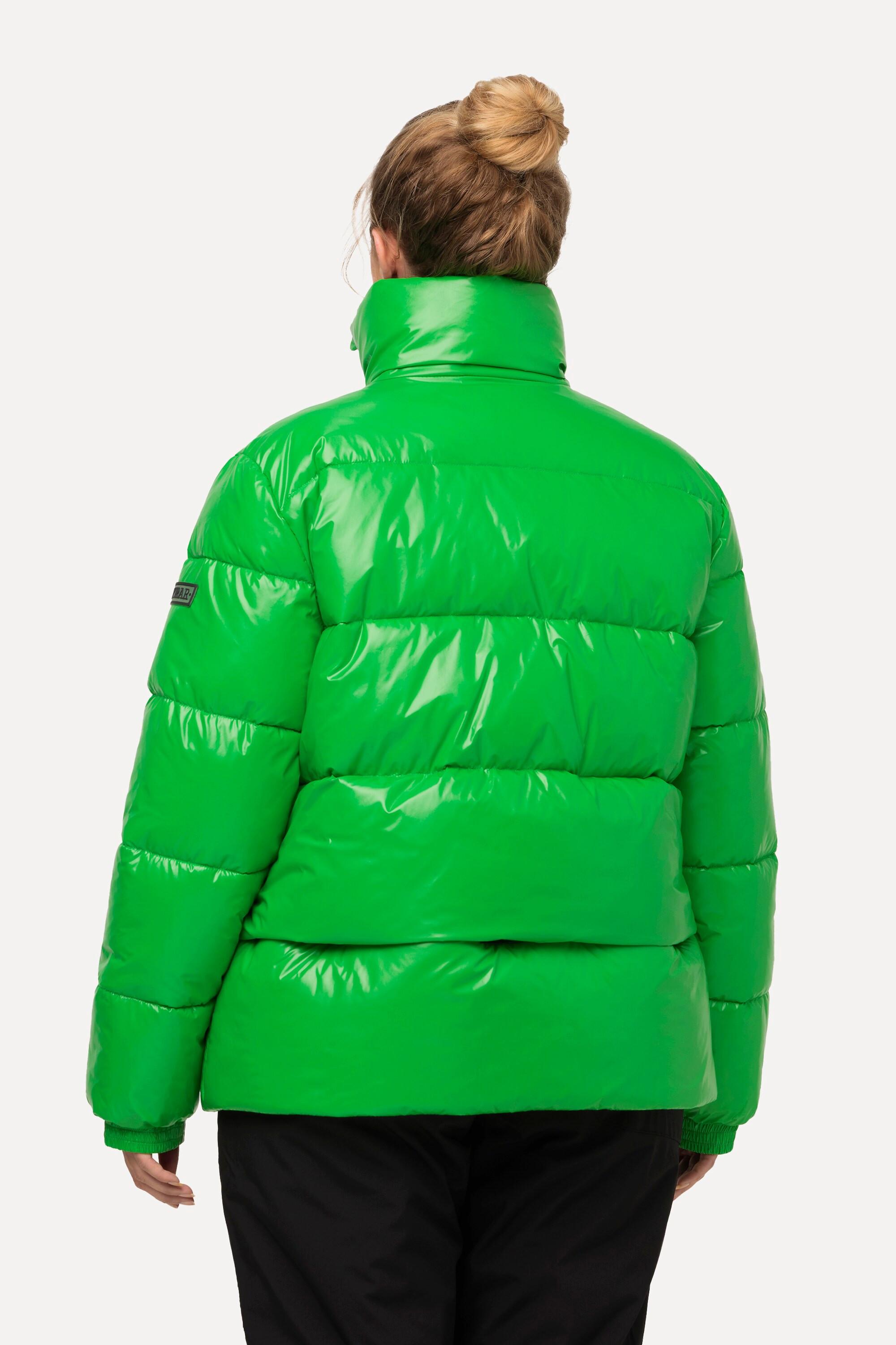 Ulla Popken  Veste technique avec pare-neige et col montant, tissu déperlant 