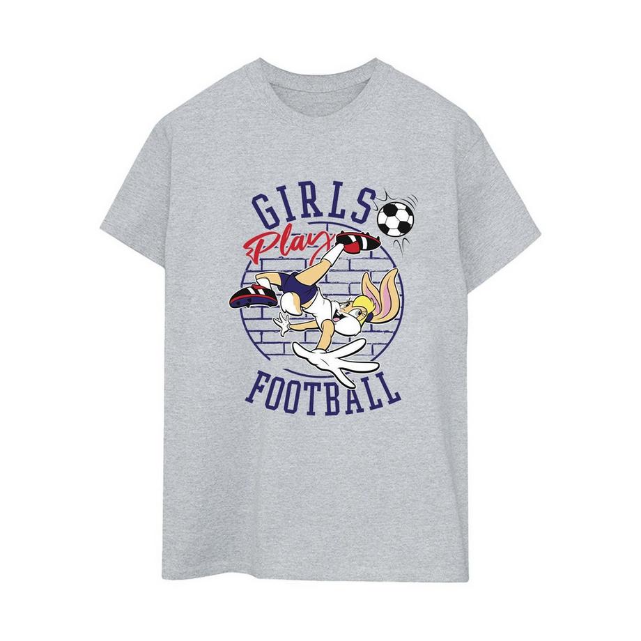 LOONEY TUNES Girls Play Football T-Shirt  