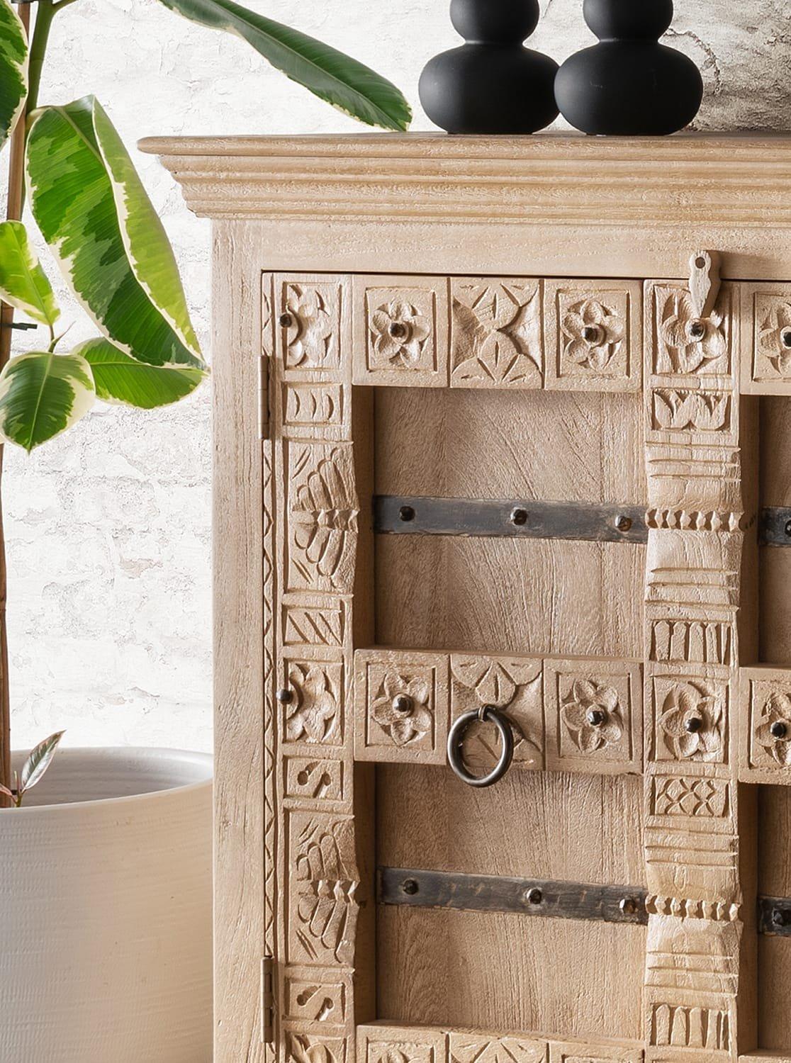 mutoni Credenza Zoprax in legno di mango naturale 180  