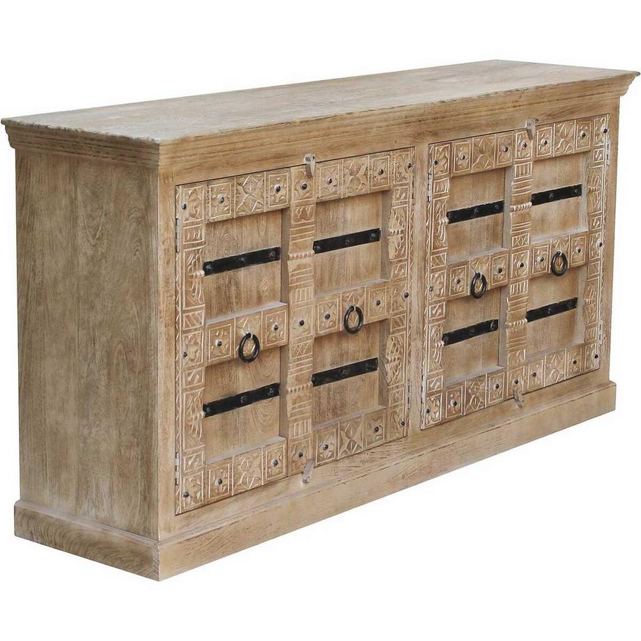 mutoni Sideboard Zoprax bois de manguier naturel 180  