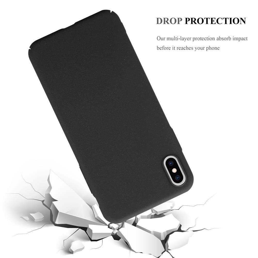 Cadorabo  Hülle für Apple iPhone XS MAX Hard Case in Frosted Optik 