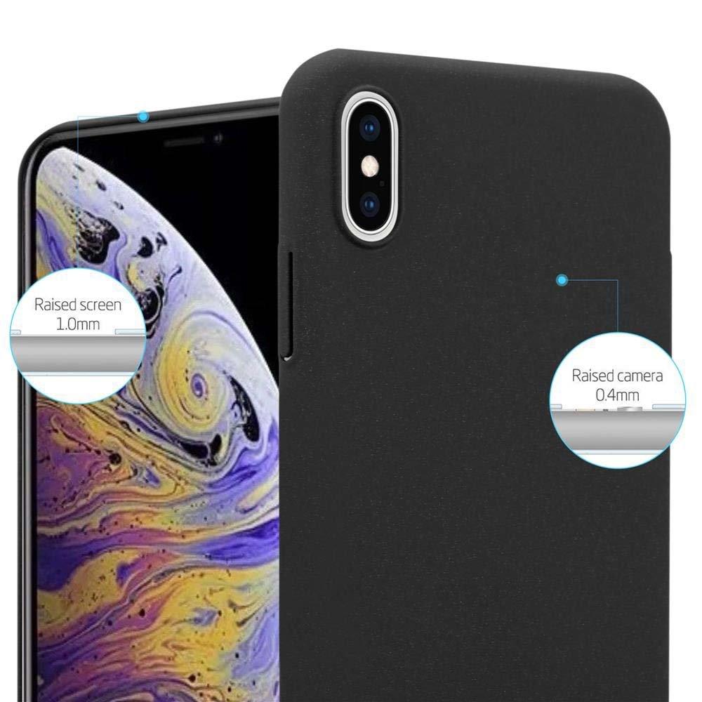 Cadorabo  Housse compatible avec Apple iPhone XS MAX - Hard Case Coque de protection à l'aspect givré contre les rayures et les chocs 