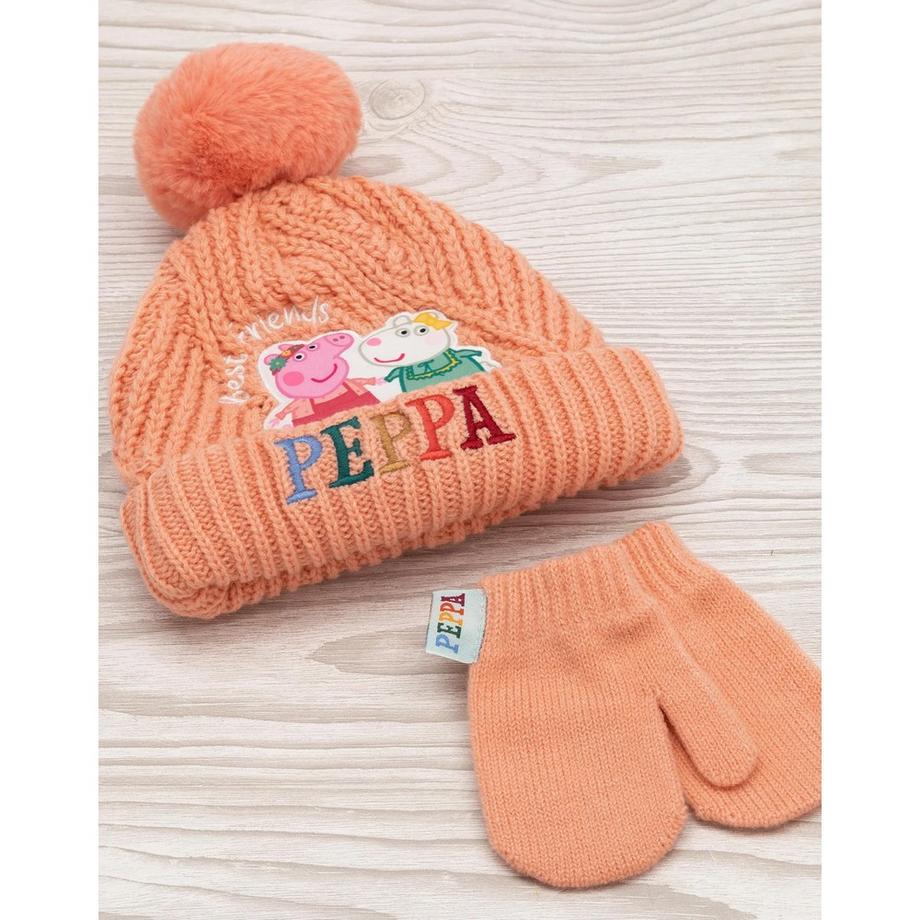 Peppa Pig  Ensemble bonnet et gants Enfant 