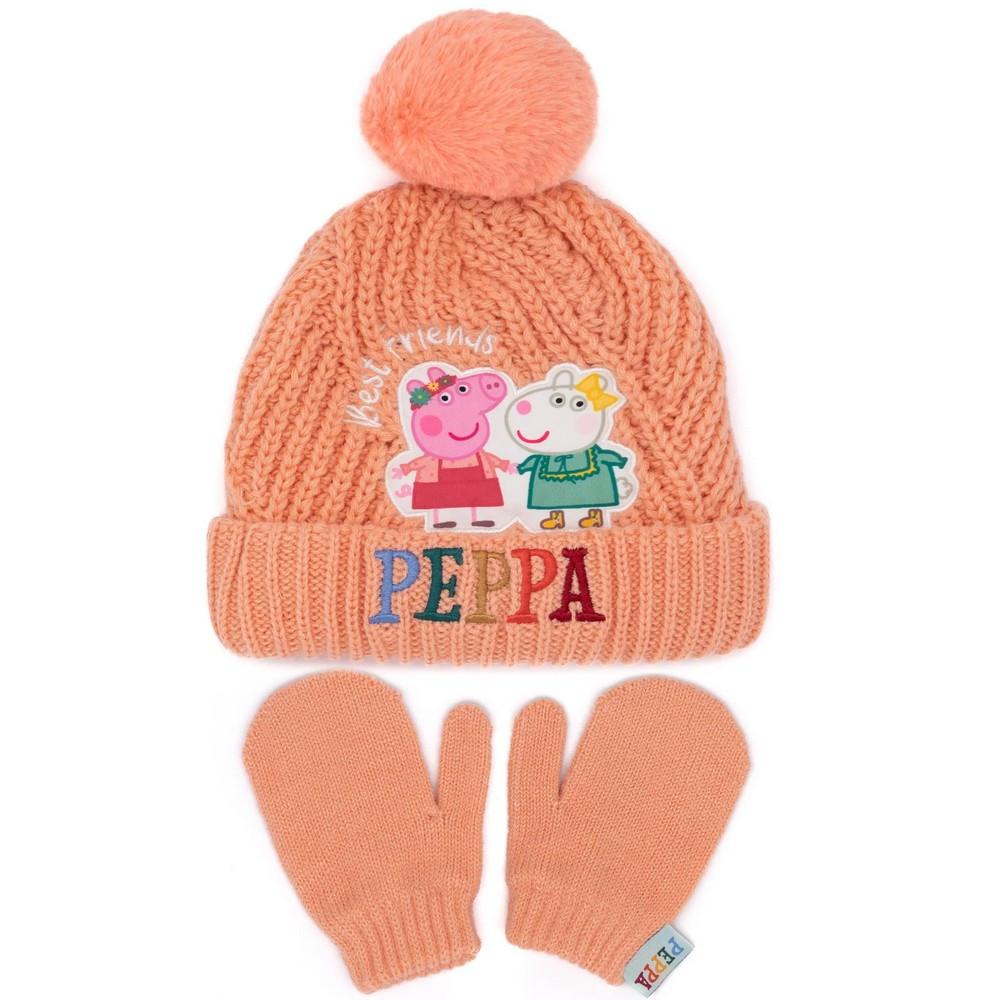 Peppa Pig  Hut und HandschuhSet 