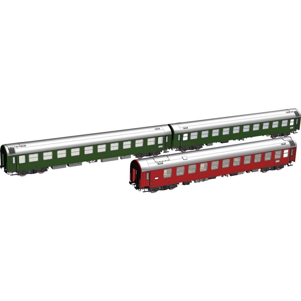 PIKO  Lot de 3 wagons en y H0 D 300 SET 2 de la DR 