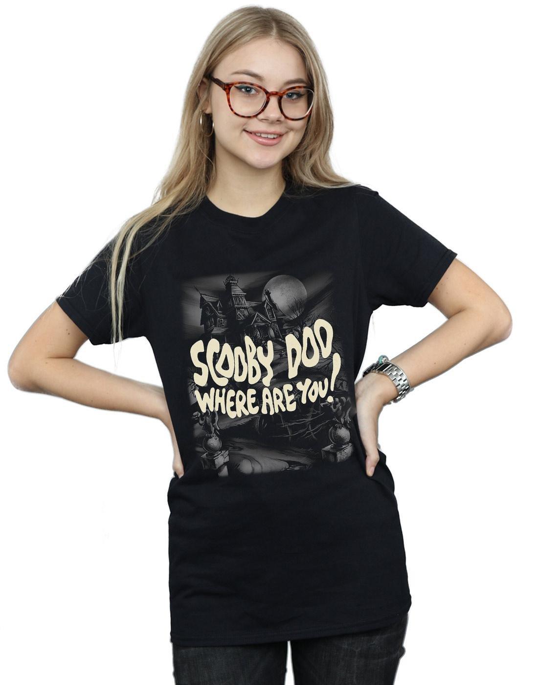 SCOOBY DOO  Tshirt WHERE ARE YOU? 