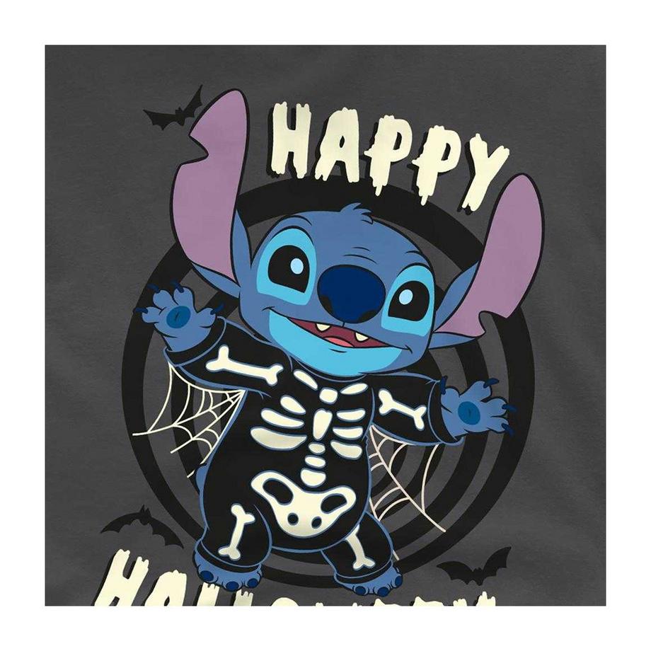 Lilo & Stitch  T-ShirtHalloween Motiftyle Squelette 