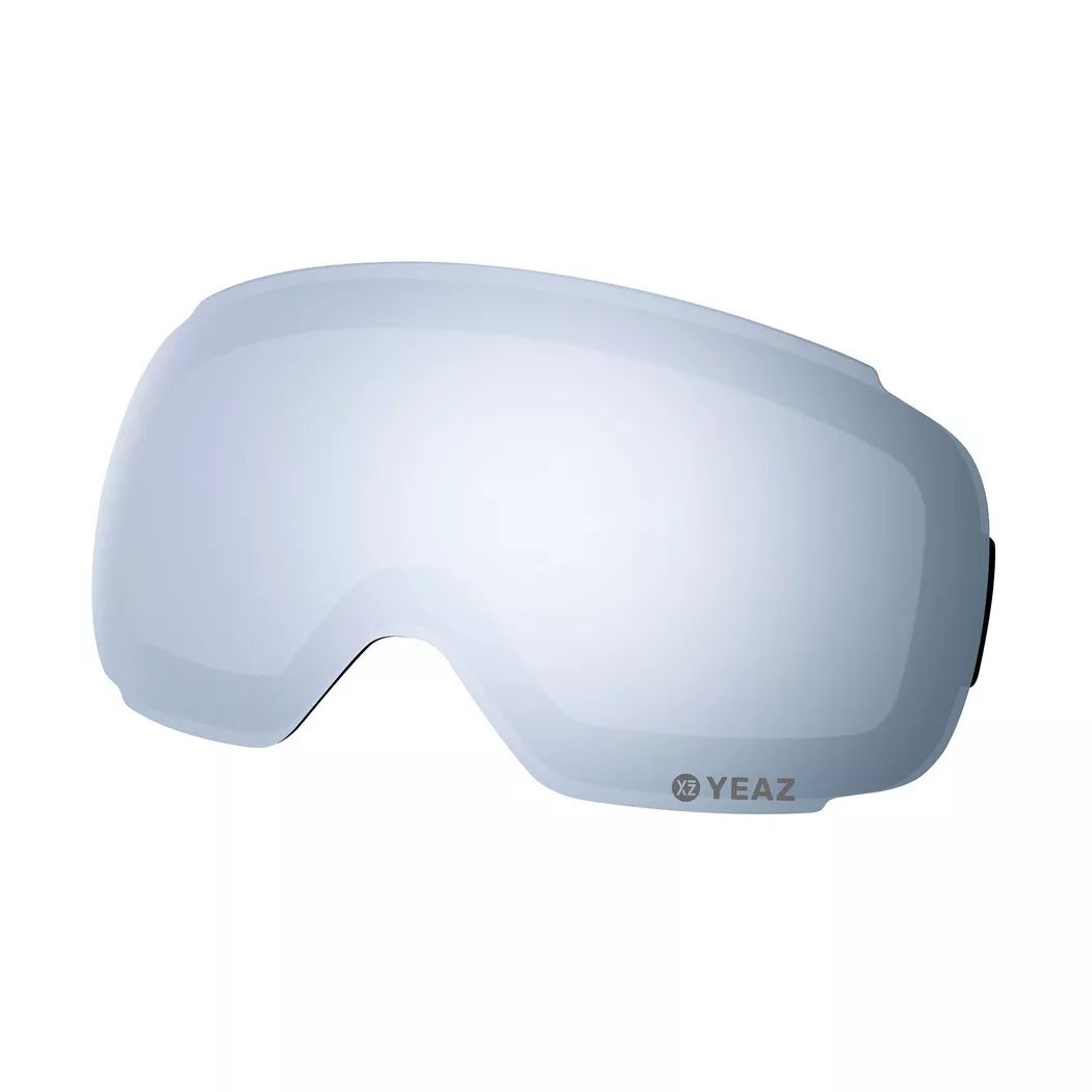 YEAZ - TWEAK-X Verres interchangeables pour les masques de ski et de snowboard, Argent