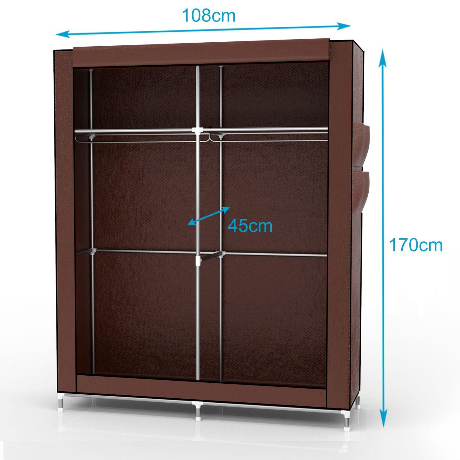 Intirilife Armoire de Rangement Pliable  