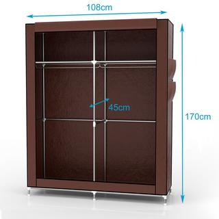 Intirilife Armoire de Rangement Pliable  
