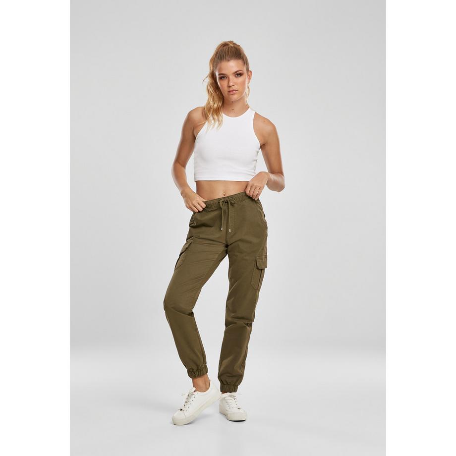 URBAN CLASSICS High Waist Cargo Jogging Hose  