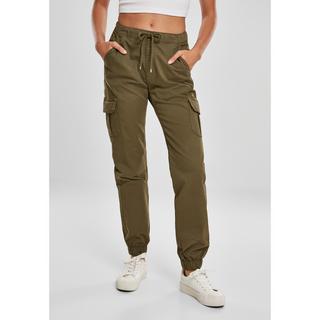 URBAN CLASSICS Pantalon Jogging Cargo Taille Haute  