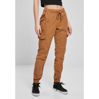 URBAN CLASSICS Pantalon Jogging Cargo Taille Haute  