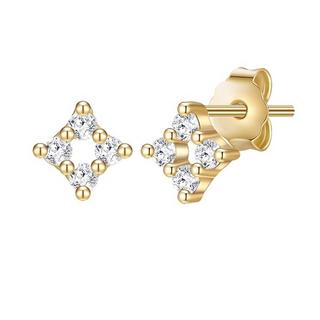 Glanzstücke München  Ohrstecker Ouadrat 