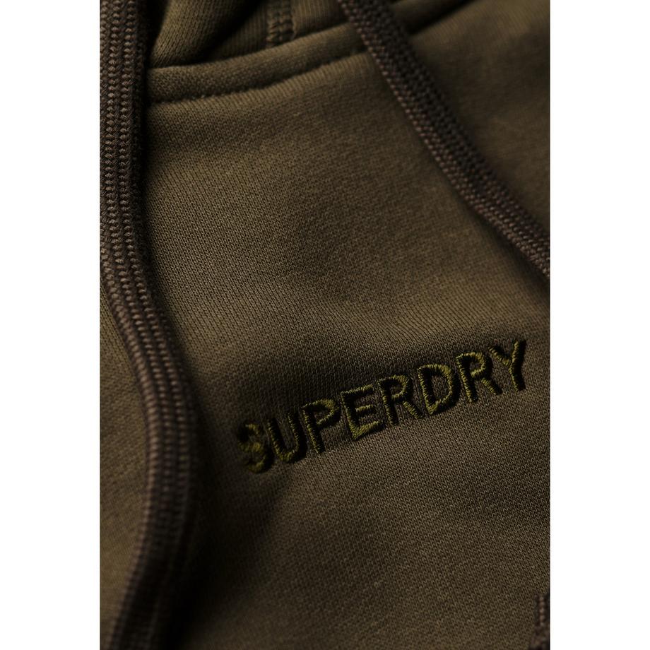 Superdry Felpa con cappuccio con micro logo e motivo  