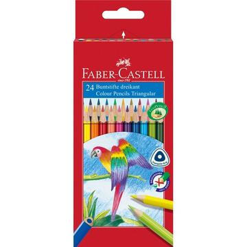 Faber-Castell 116544 crayon de couleur Multicolore 24 pièce(s)