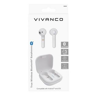 VIVANCO  Vivanco Urban Pair Kopfhörer Kabellos im Ohr AnrufeMusik Bluetooth Weiß 