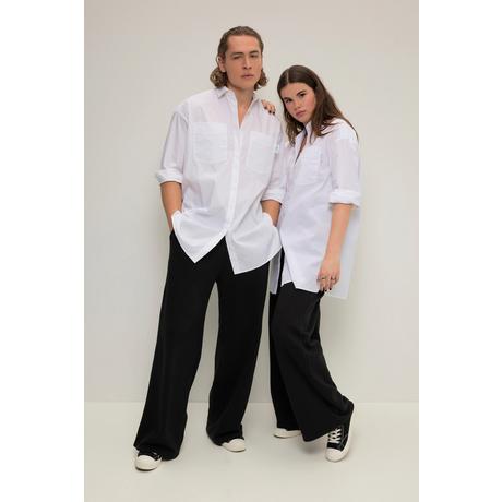 Studio Untold Oversized Langarm Unisex Hemd  