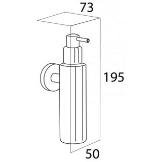 Tiger Distributeur de savon acier inoxydable  