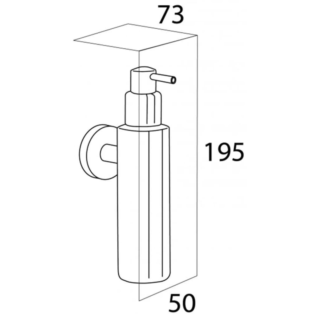 Tiger Distributeur de savon acier inoxydable  