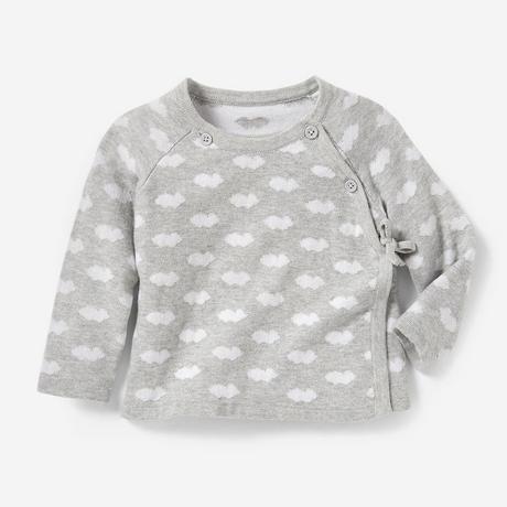 La Redoute Collections  Baby Wickeljacke mit Knopfverschluss 