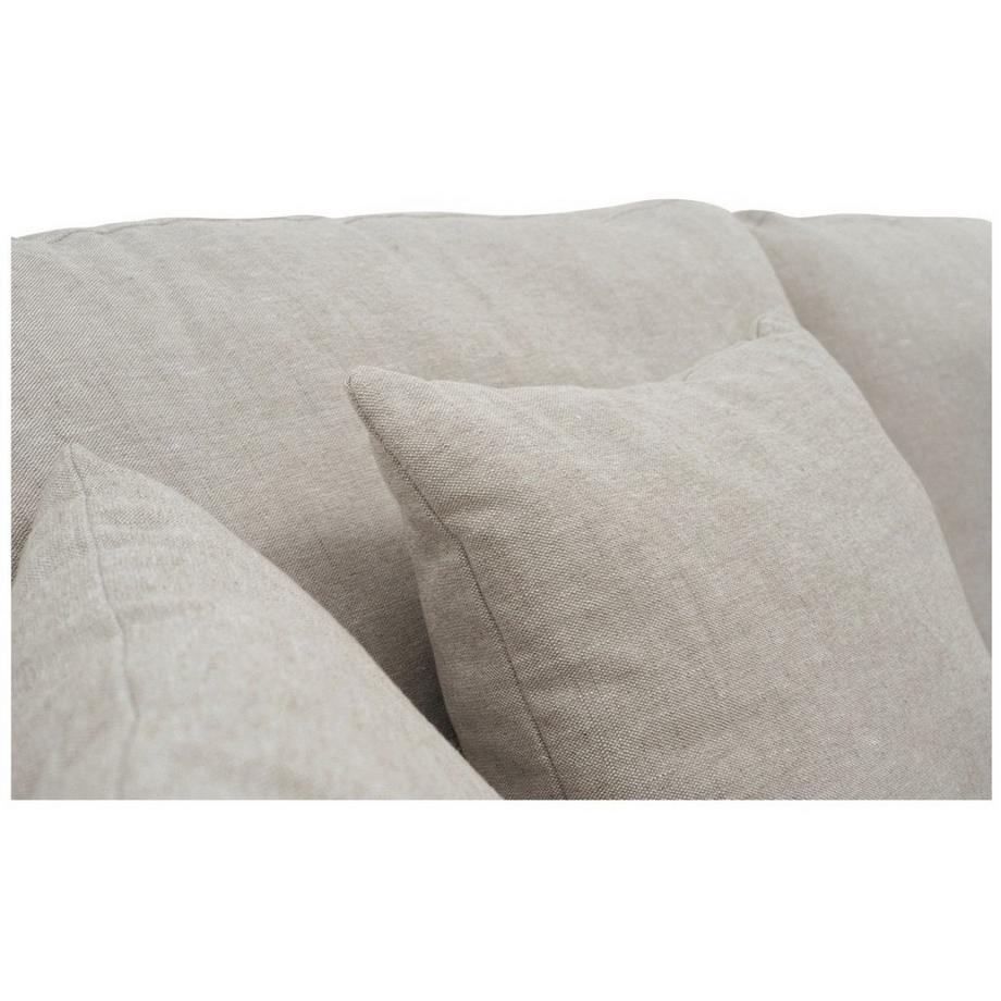 Blanc d'Ivoire Hussensofa Angie Leinen-Mix natur 215  