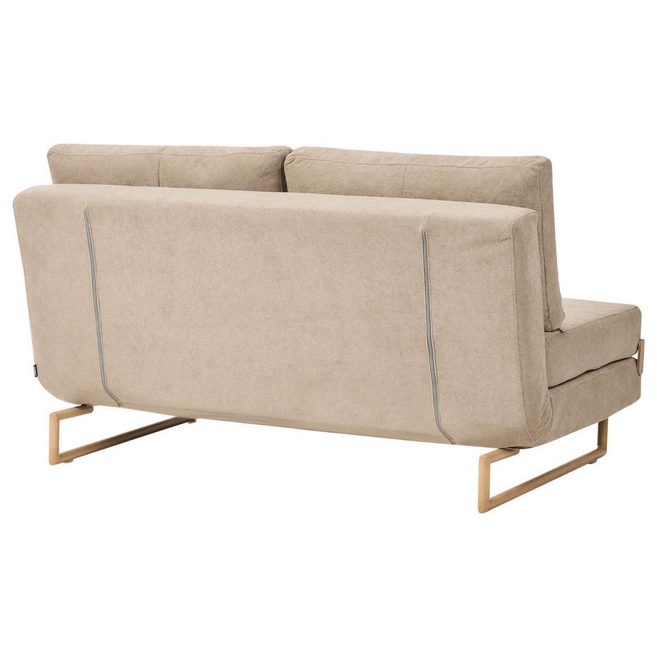 Beliani Canapé 3 places en Tissu  JERSLEV  