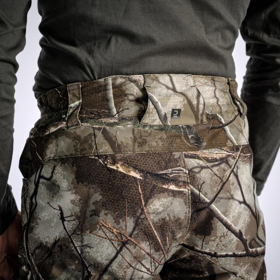 SOLOGNAC  Pantaloni caccia 900 Treemetic silenziosi impermeabili caldi 