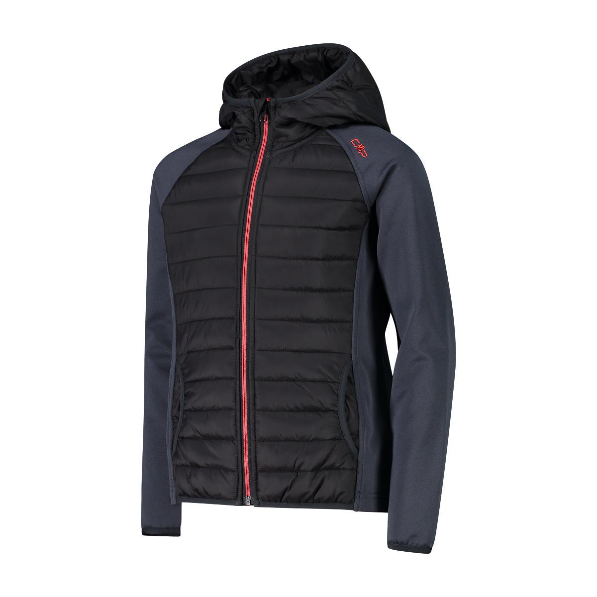 CMP Wasserdichte Hybridjacke mit Kapuze Mädchen  