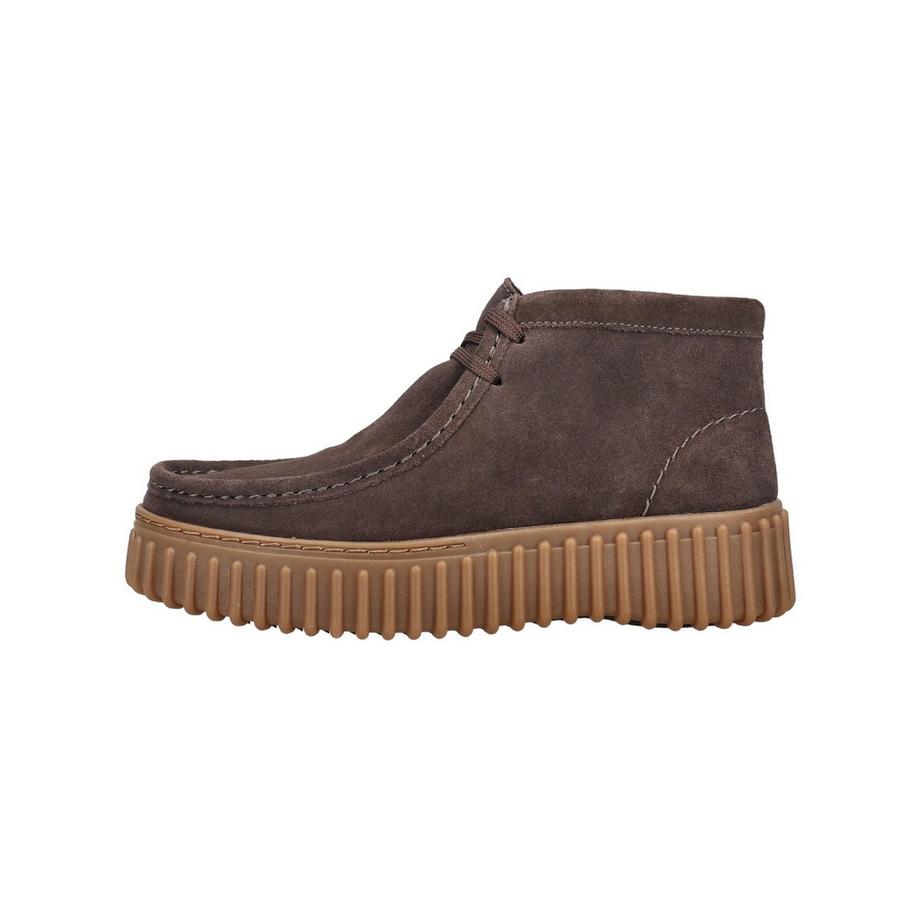 Clarks Schnürstiefelette mit Plateausohle  