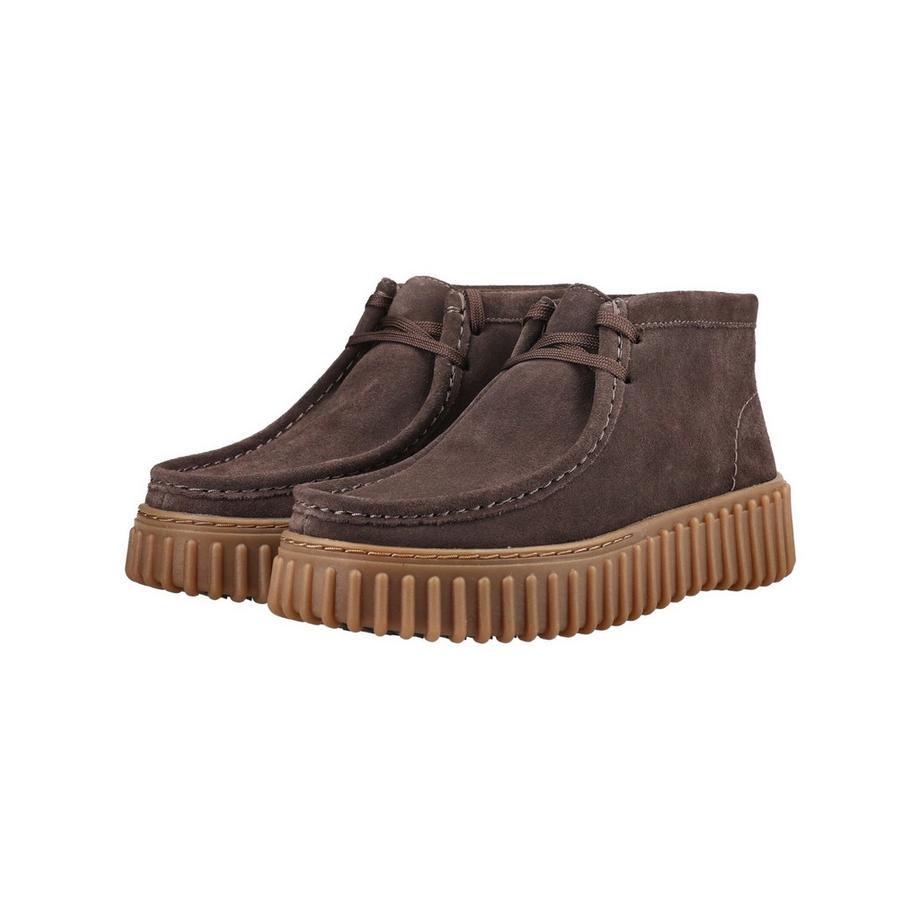 Clarks Schnürstiefelette mit Plateausohle  