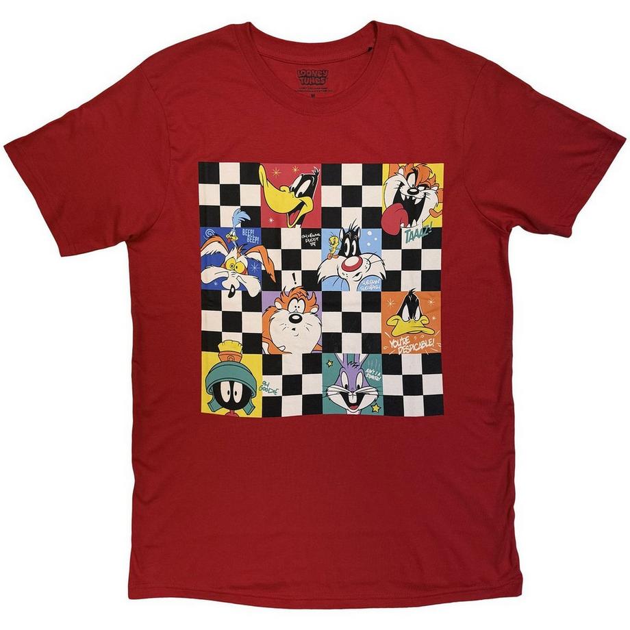 T-ShirtMotiftyle Personnages Et À Carreaux