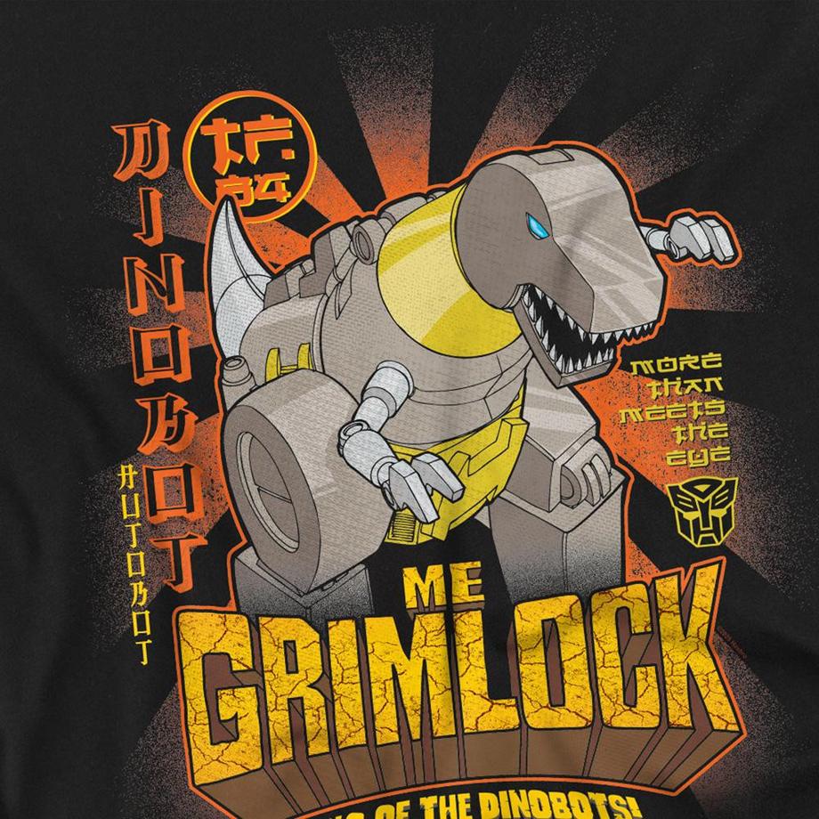 TRANSFORMERS T-Shirt Generations Me Grimlock King Of The Dinobots  