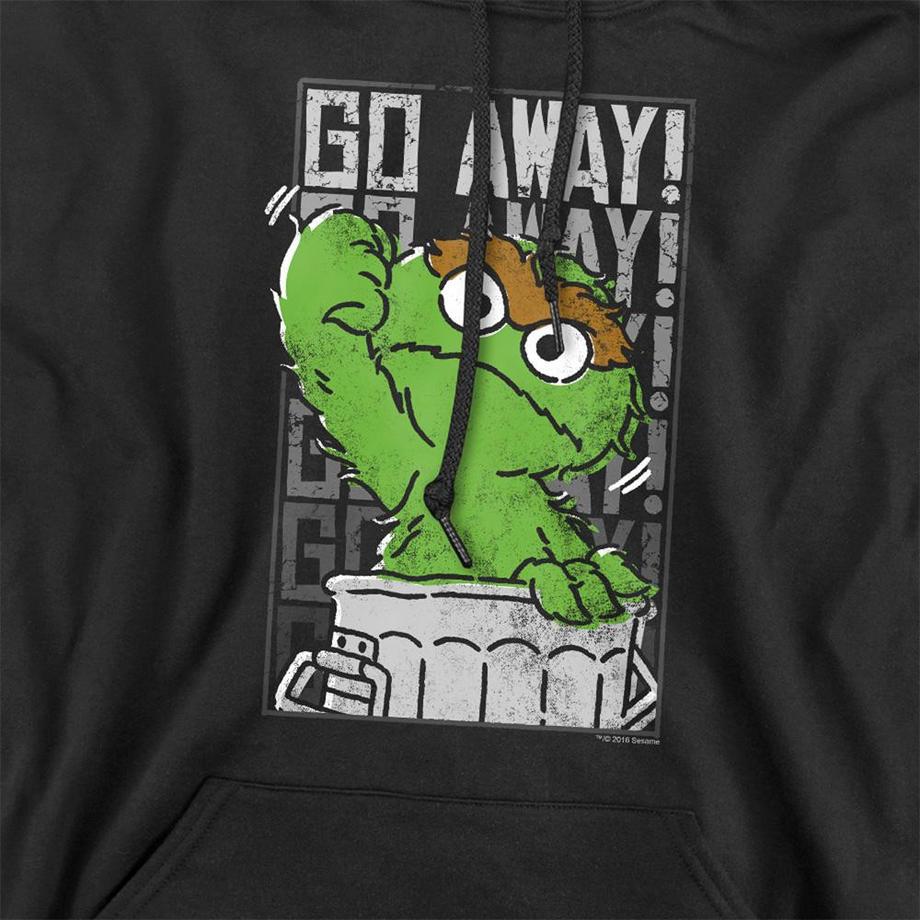 Sesame Street  Go Away Kapuzenpullover 